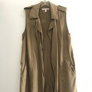 Zara Long Vest Coat